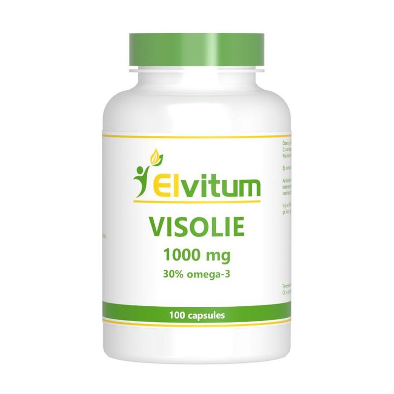 Elvitum Elvitum Visolie 1000 mg - 100cp