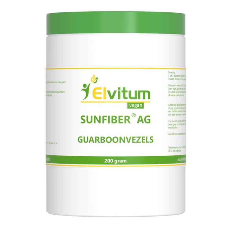 Elvitum Elvitum Sunfiber AG Guarboonvezels - 200gr