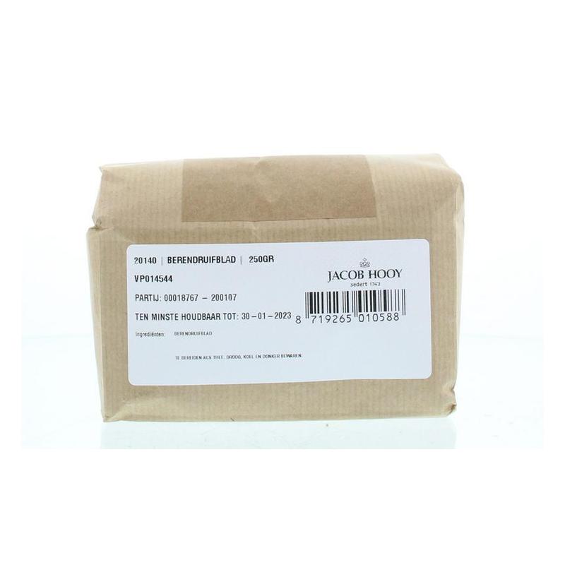 Jacob hooy jacob Hooy BERENDRUIFBLAD GESNEDEN - 250gr