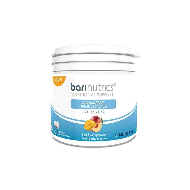 Metagenics Metagenics BariNutrics Calcitr Perzik-Mango NF 90KT - 90ktb