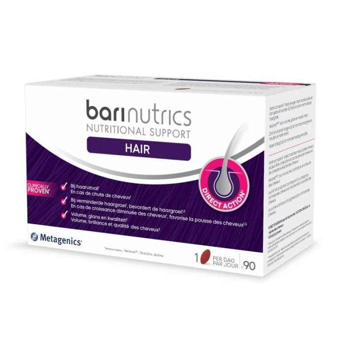 Metagenics Metagenics BariNutrics Hair 90CAPS NF - 90sft