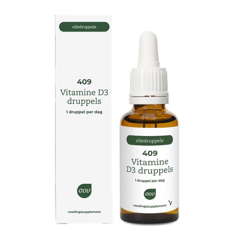 Aov AOV 409 Vitamine D3 druppels 25 mcg - 15ml