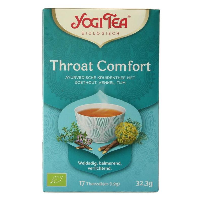 Yogi tea Yogi Tea Throat Comfort 17TB BIO - 17zk