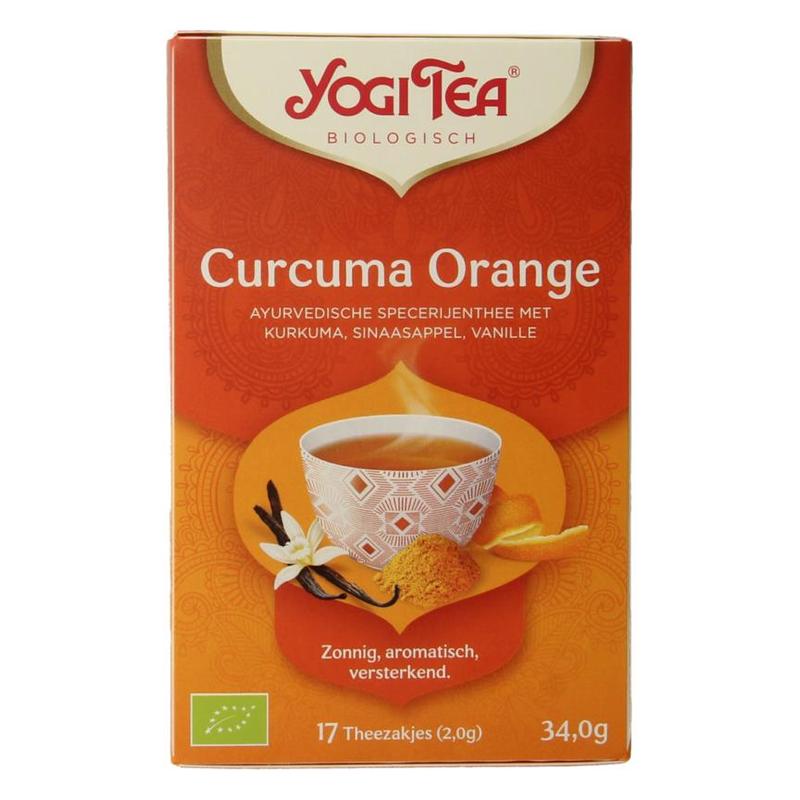 Yogi tea Yogi Tea Turmeric Orange 17TB BIO - 17zk