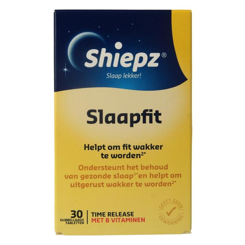 Shiepz Shiepz Slaapfit 0,29mg melatonine - 30st