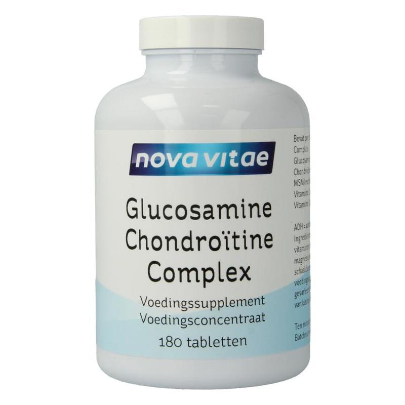 Nova vitae Nova Vitae Glucosamine Chondroitine Complex met MSM - 180tb