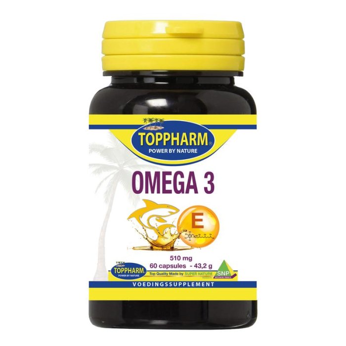 Toppharm TOPPHARM Omega 3 - 510 mg - 60cp