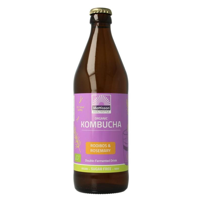 Mattisson Mattisson Organic Kombucha Rooibos & Rosemary - 500ml