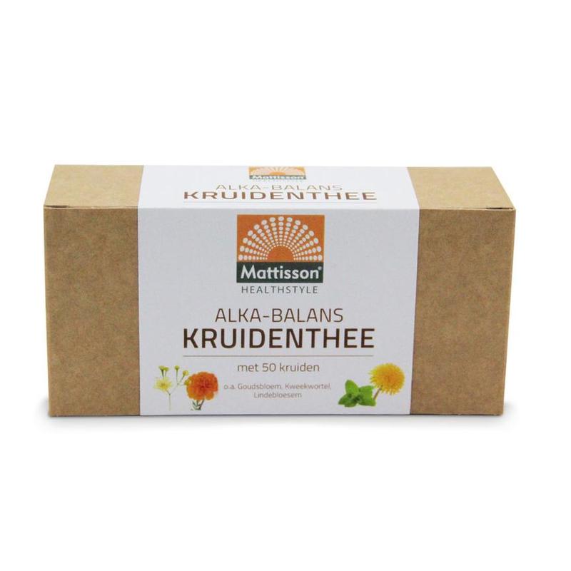 Mattisson Mattisson AlkaBalans Kruidenthee Theezakjes - 25zk