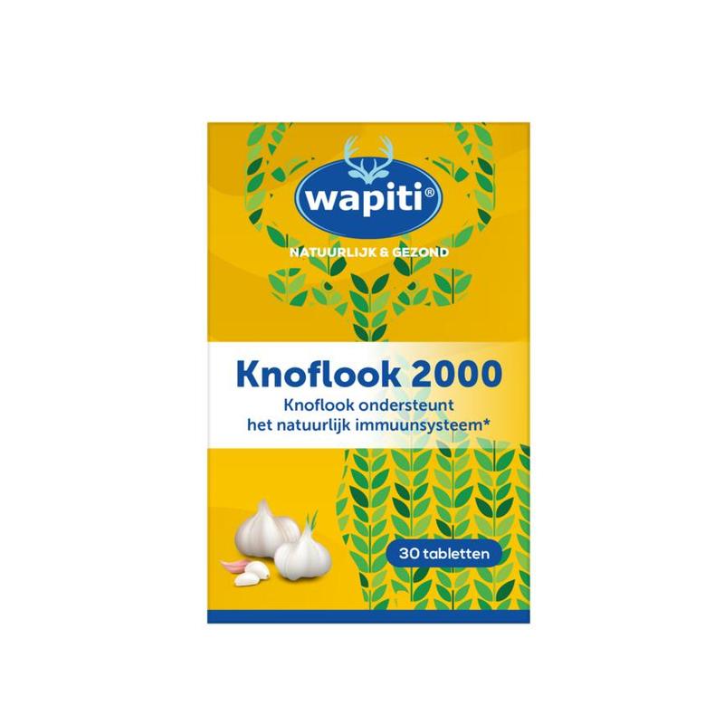 Wapiti Wapiti Knoflook 2000 30tabletten - 30tb