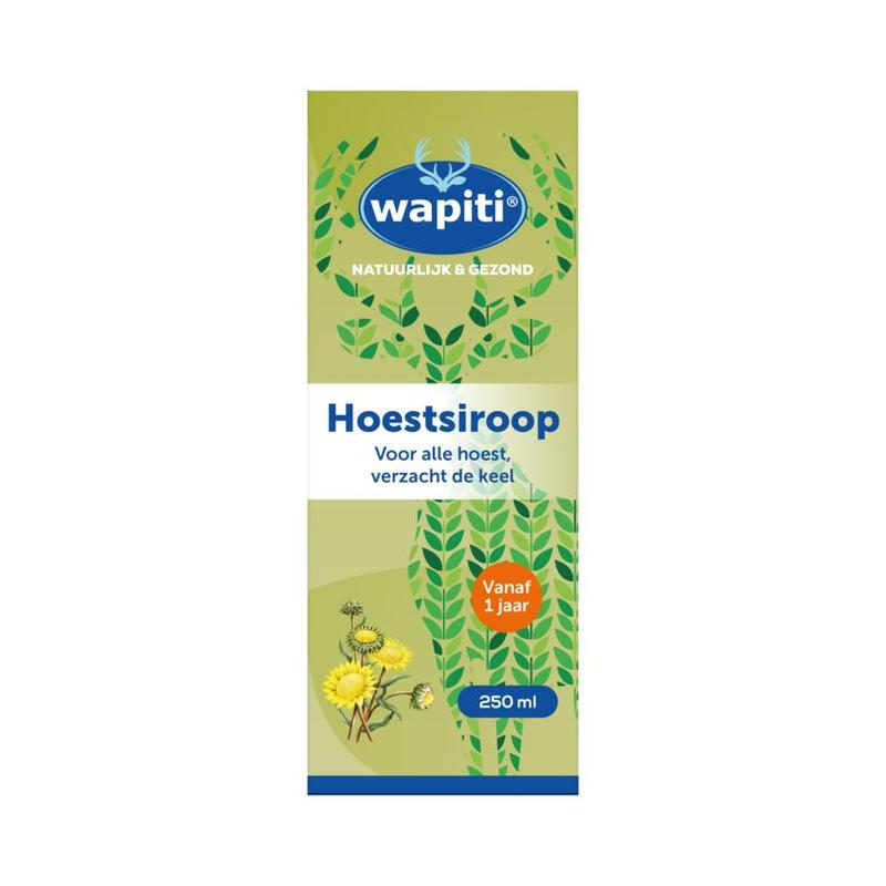 Wapiti Wapiti Hoestsiroop 250ml - 250ml