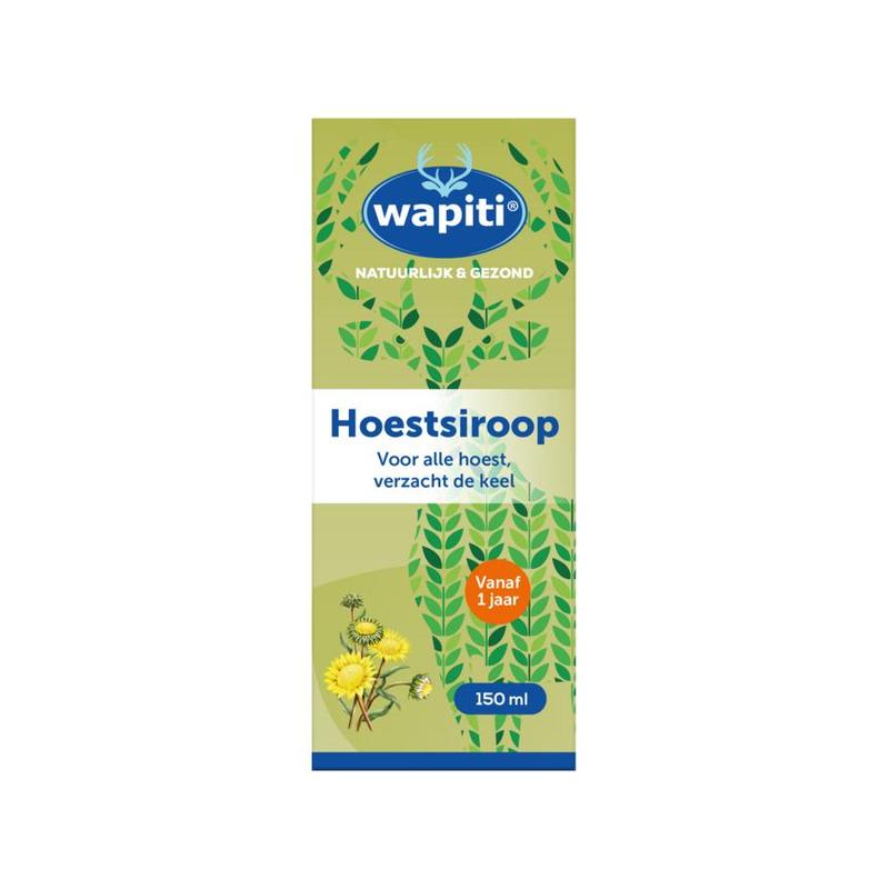 Wapiti Wapiti Hoestsiroop 150ml - 150ml