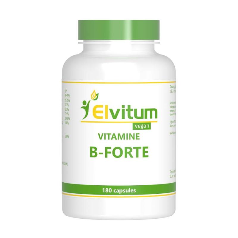 Elvitum Elvitum Vitamine B complex forte - 180vcp