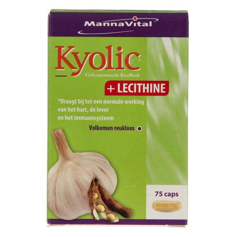 Mannavital Mannavital Kyolic + Lecithine - 75cp