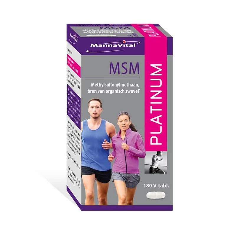 Mannavital Mannavital MSM Platinum - 180tb