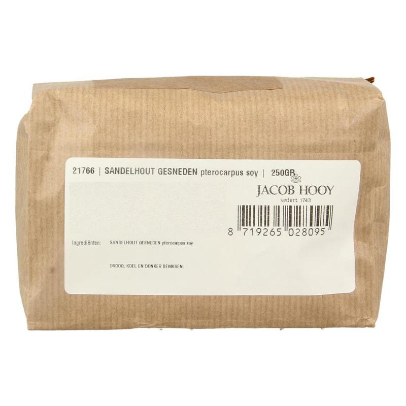 Jacob hooy jacob Hooy SANDELHOUT GESNEDEN/pterocarpus soyauxi - 250gr
