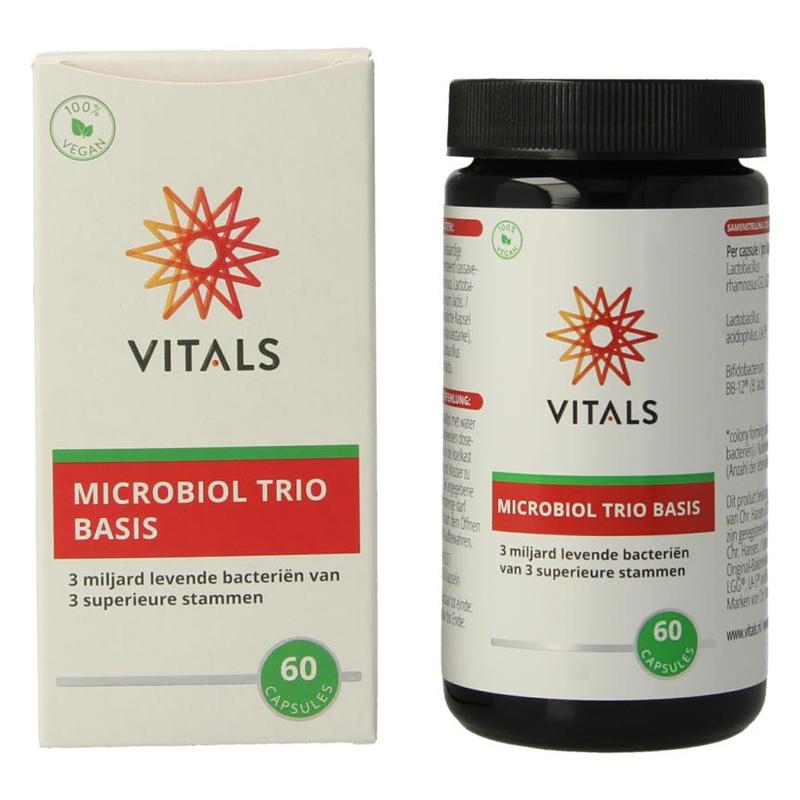 Vitals Vitals Microbiol Trio Basis - 60cp