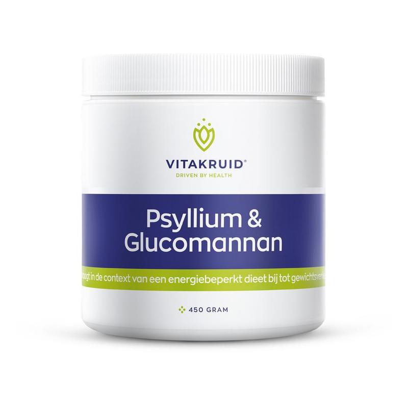 Vitakruid Vitakruid Psyllium 5000mg & Glucomannan 1000mg - 450gr