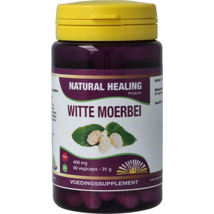Nhp NHP Witte Moerbei Puur 400mg - 60vcp