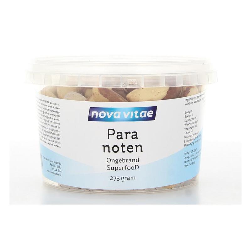 Nova vitae Nova Vitae Paranoten Ongebrand - 275gr