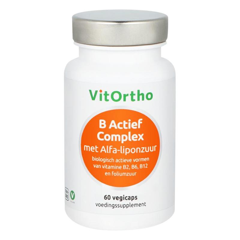 Vitortho VitOrtho B Actief Complex met Alfa-liponzuur 60 v - 60vcp
