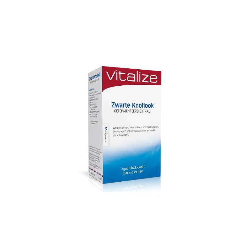 Vitalize Vitalize Zwarte Knoflook Gefermenteerd Extract - 60cp