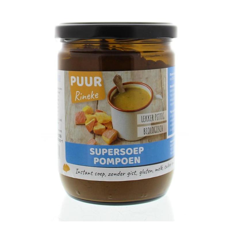Puur rineke PUUR RINEKE Super soep pompoen - 196gr