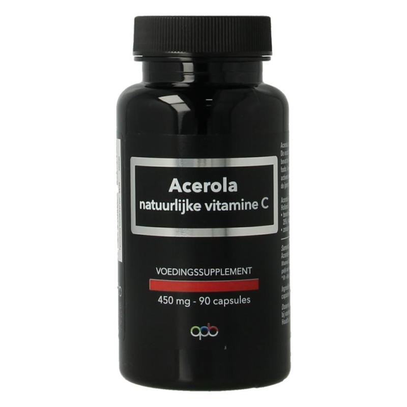 Apb holland APB Holland Natuurlijke VitamineC-Acerola 440mg puur - 90vcp