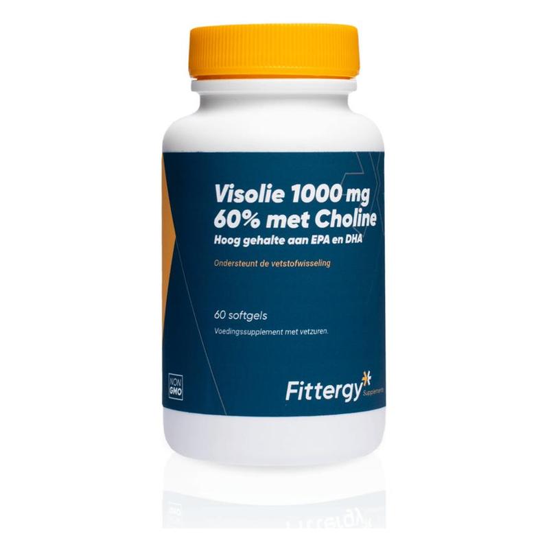 Fittergy Fittergy Visolie 1000 mg 60% met Choline - 60sft
