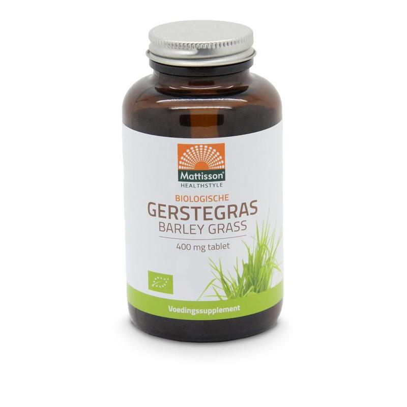 Mattisson Mattisson Bio Gerstegras 400mg - 350 tabl - 350tb