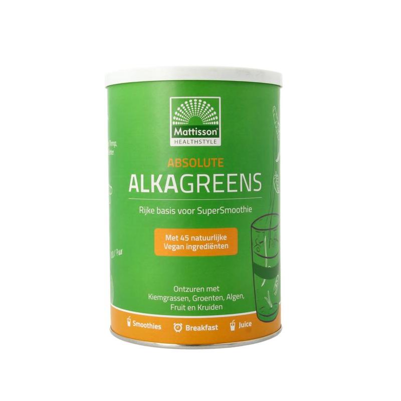 Mattisson Mattisson Absolute AlkaGreens Poeder 300gram - 300gr