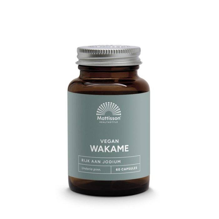 Mattisson Mattisson Wakame 1000 mg - 60 capsules - 60vcp