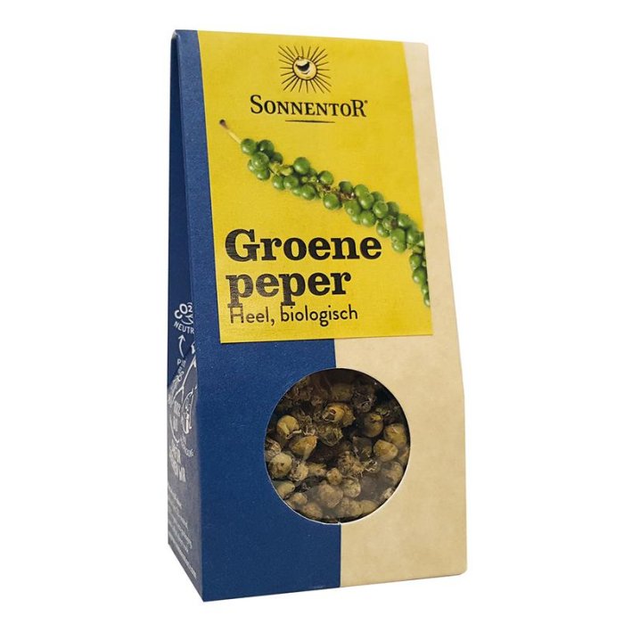 Sonnentor Sonnentor Groene peperkorrels - 12gr