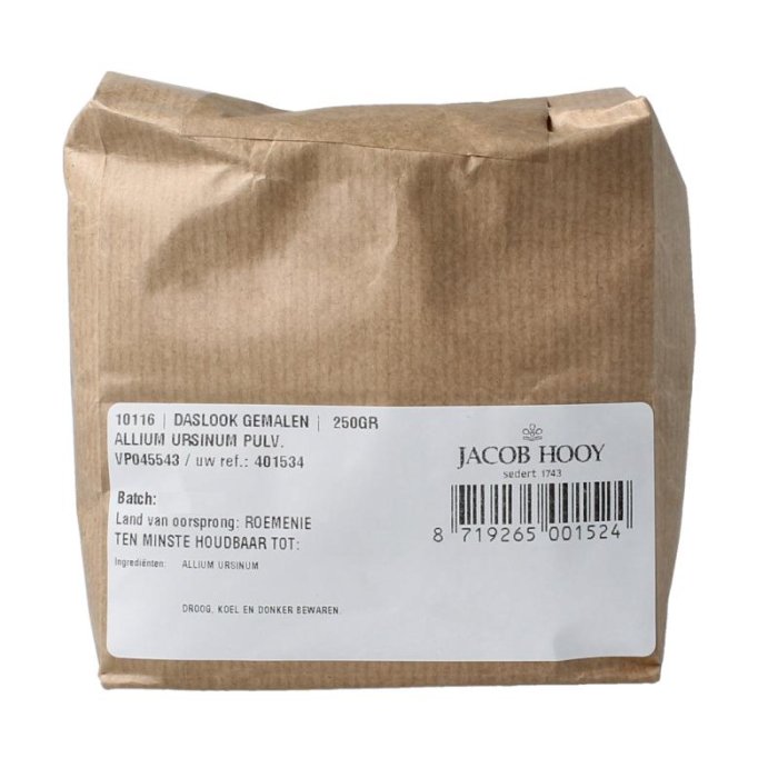 Jacob hooy jacob Hooy DASLOOK GEMALEN - 250gr
