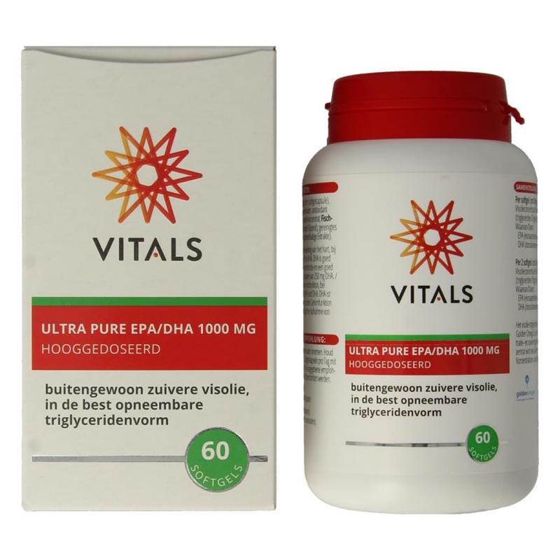 Vitals Vitals Ultra Pure EPA/DHA 1000 mg - 60sft