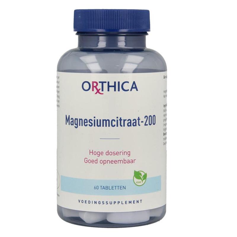 Orthica Orthica Magnesiumcitraat-200 - 60tb