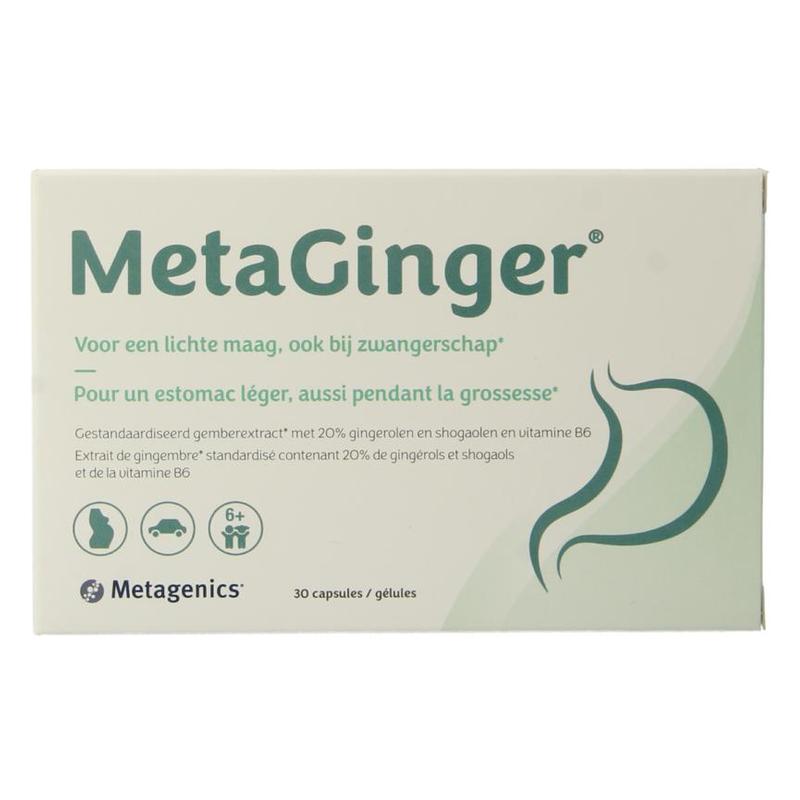 Metagenics Metagenics MetaGinger met 20% gingerolen - 30cp