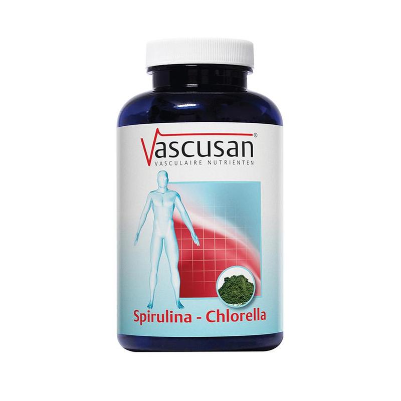 Vascusan VASCUSAN SPIRULINA CHLORELLA - 500tb