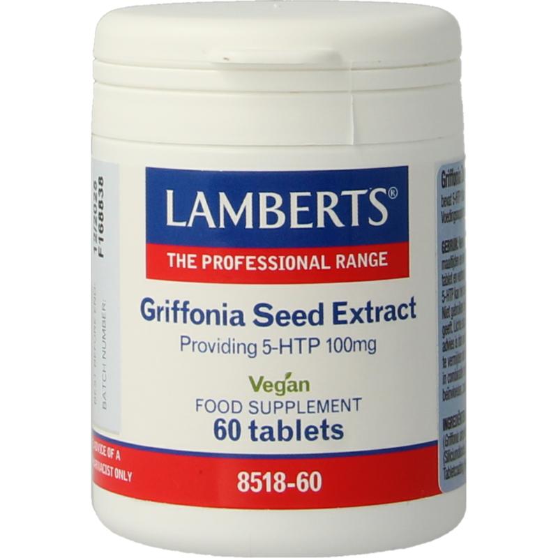 Lamberts Lamberts Griffonia Seed Extract Prov. 5-HTP 100mg - 60tb