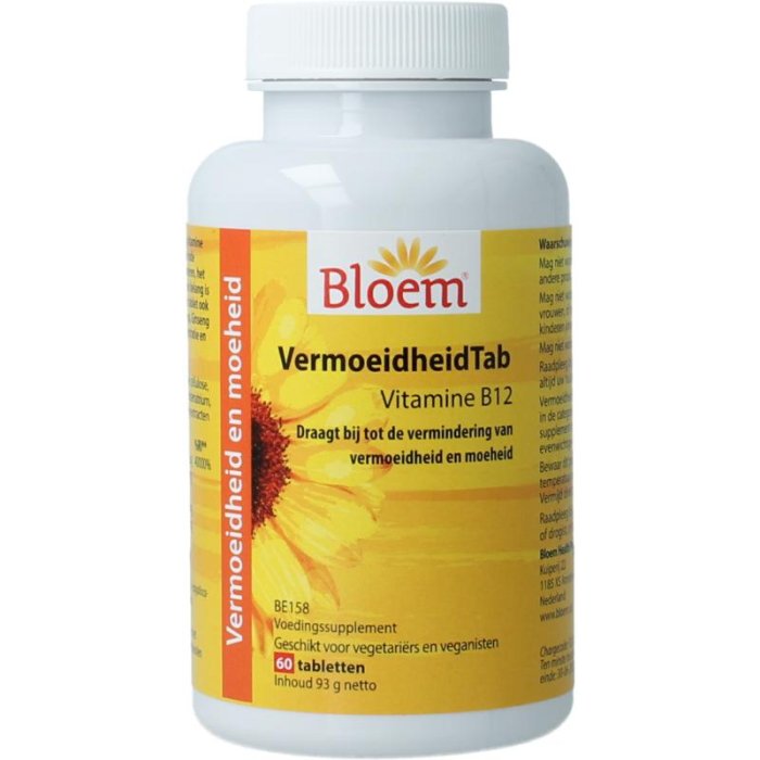 Bloem Bloem VermoeidheidTab met vitamine B12 - 60tb