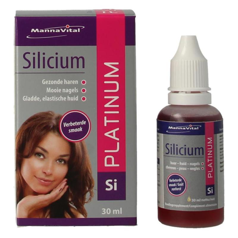 Mannavital Mannavital Silicium Platinum - 30ml