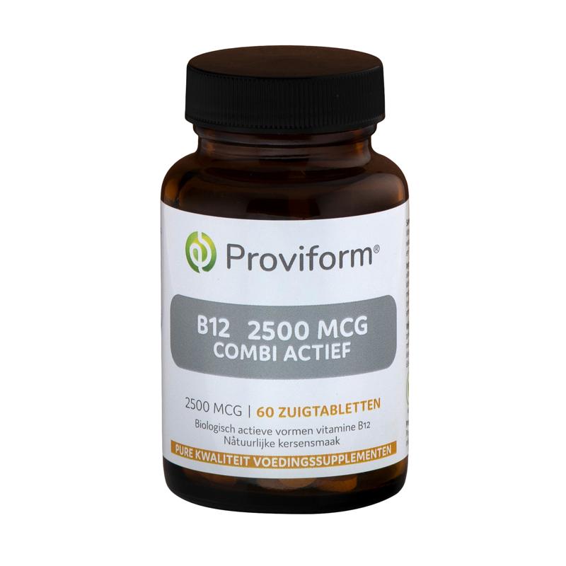 Proviform Proviform Vitamine B12 2500mcg combi actief - 60ztb
