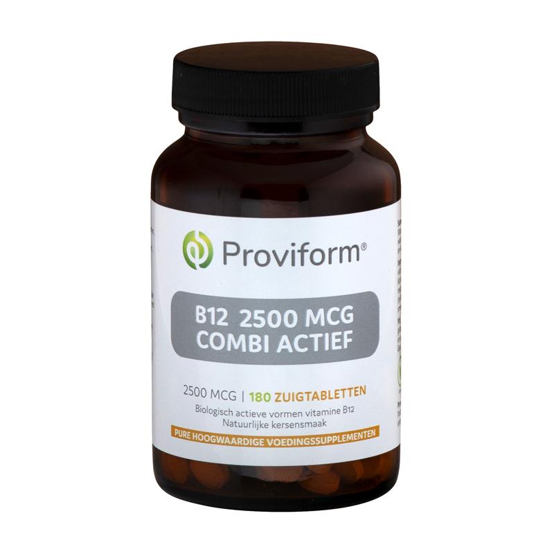 Proviform Proviform Vitamine B12 2500mcg combi actief - 180ztb