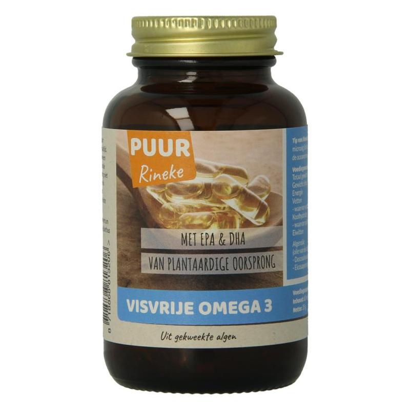 Puur rineke PUUR RINEKE Visvrije Omega 3 - 60vcp