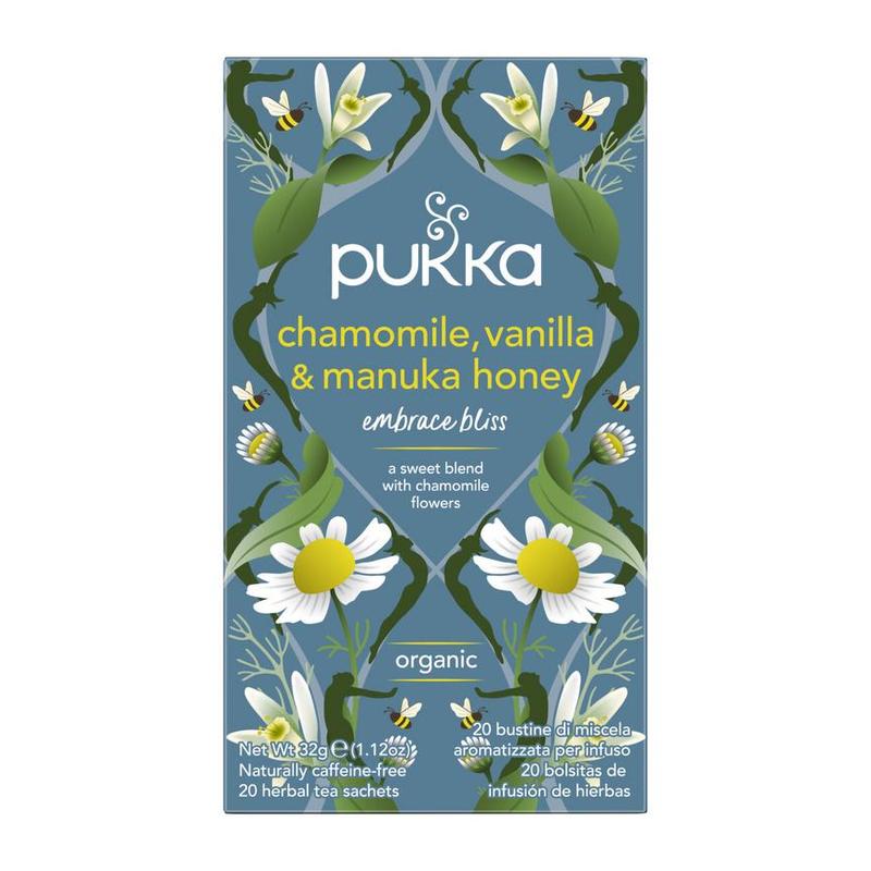 Pukka PUKKA Chamomile, Vanilla & Manuka honey - 20zk