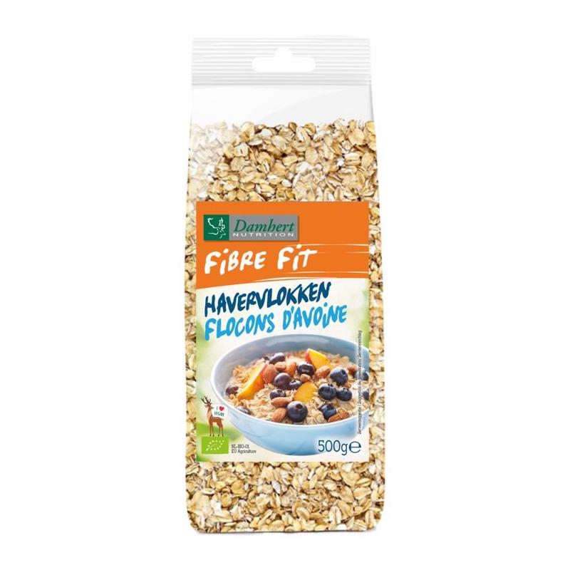 Fibre fit Fibre Fit Havervlokken BIO - 500gr