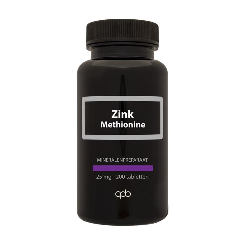 Apb holland APB Holland Zink methionine 25 mg - 200