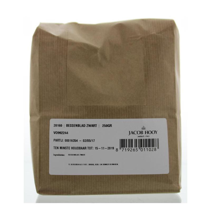 Jacob hooy jacob Hooy BESSENBLAD ZWART GESNEDEN - 250gr