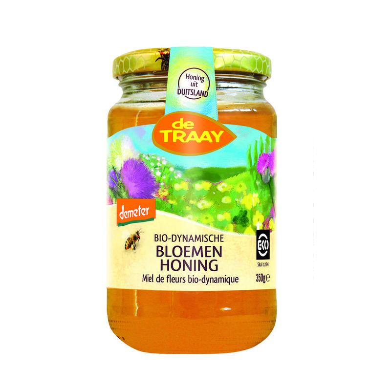 Traay honing Traay Honing Bloemenhoning Vloeibaar Demeter 350gram - 350gr