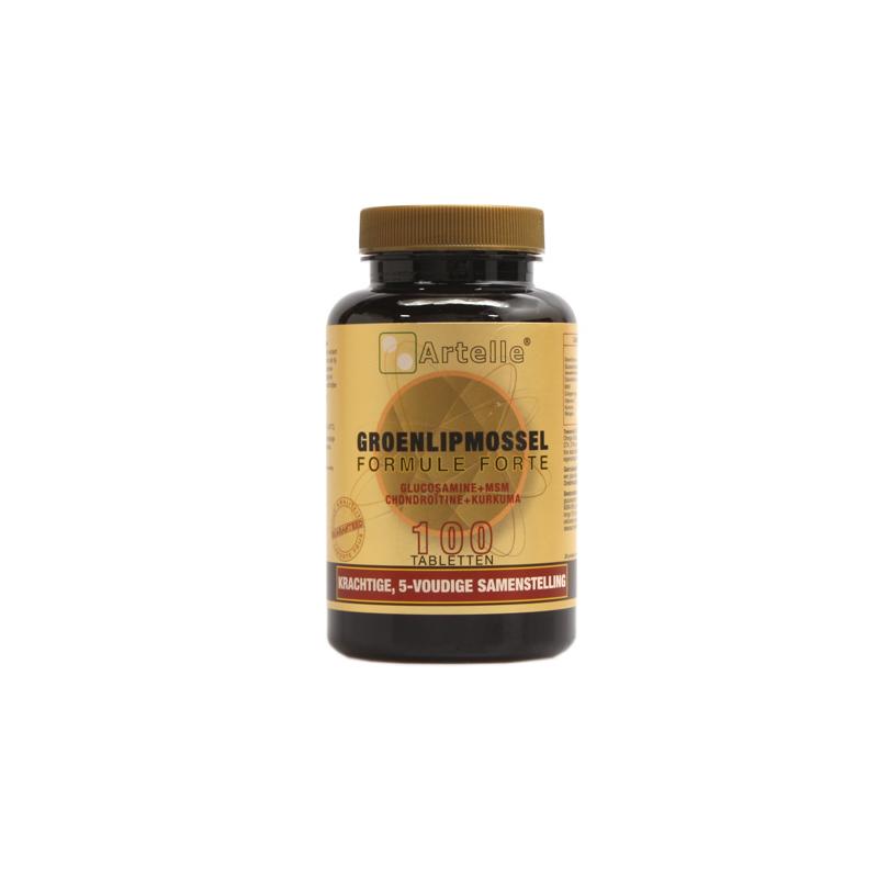 Artelle Artelle Groenlipmossel formule forte 100 - 100tb